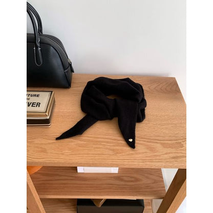 Heart Buttoned Scarf