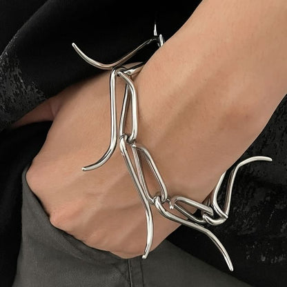 Two-Way Stainless Steel Bracelet
