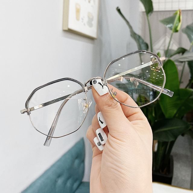 Polygon Frame Eyeglasses