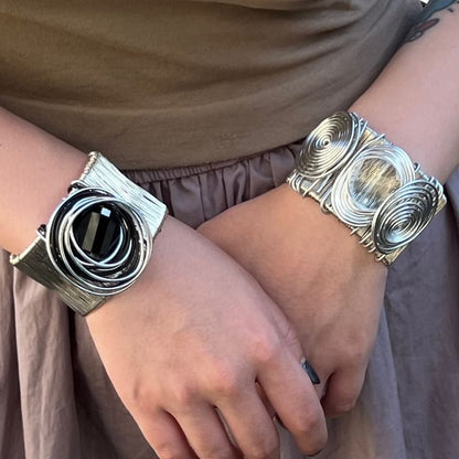 Chunky Open Metal Bangle