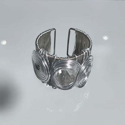 Chunky Open Metal Bangle