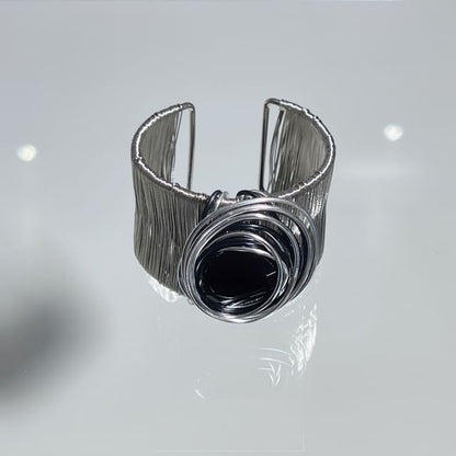 Chunky Open Metal Bangle