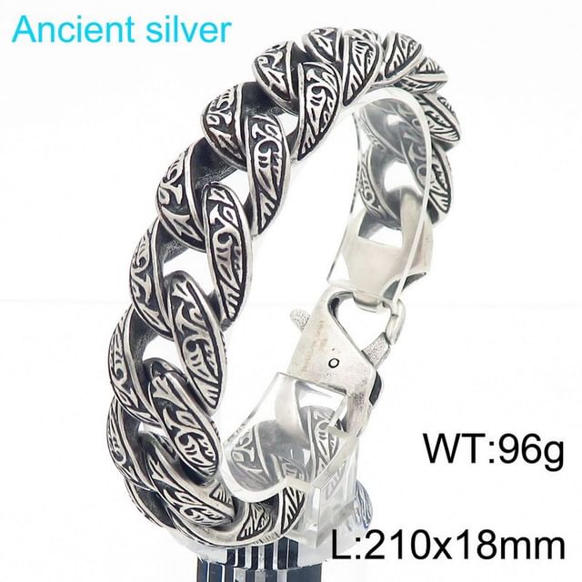 Chained Stainless Steel Bracelet