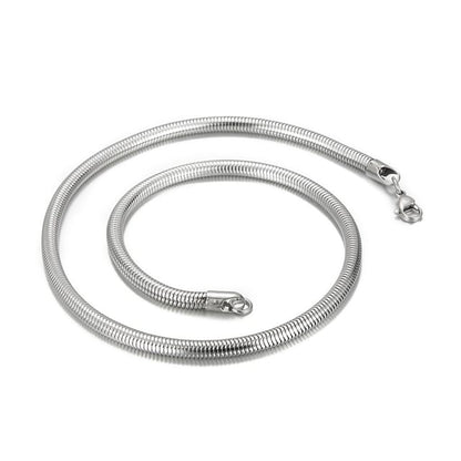 Snakebone Stainless Steel Necklace