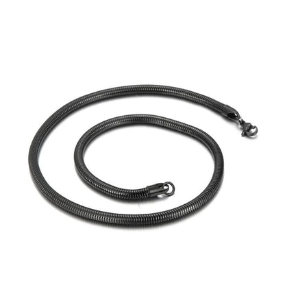 Snakebone Stainless Steel Necklace