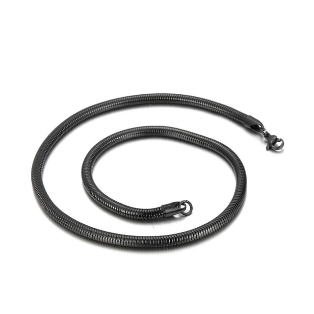 Snakebone Stainless Steel Necklace