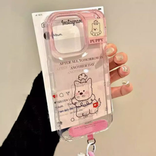 / Strap Set Dog Phone Case