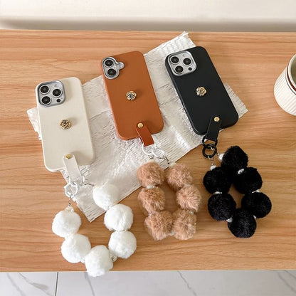 Floral Phone Case with Strap