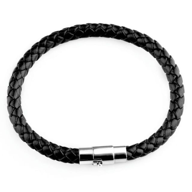 Metal Clasp Woven Bracelet
