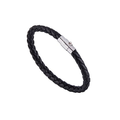 Metal Clasp Woven Bracelet