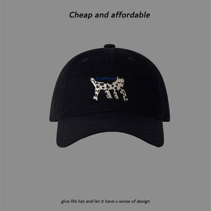 Cat Cap Baseball Embroidered
