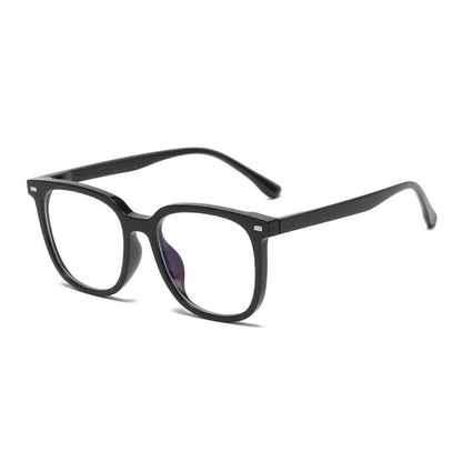 Square Glasses with Clip On Sunglasses