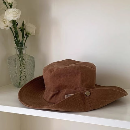 Lettering Applique Boonie Hat