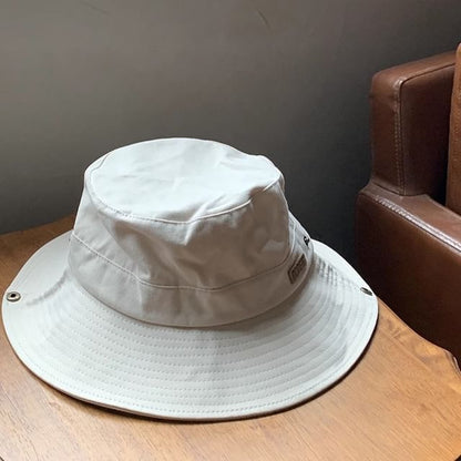 Lettering Applique Boonie Hat