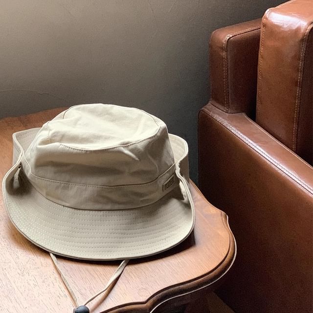 Lettering Applique Boonie Hat