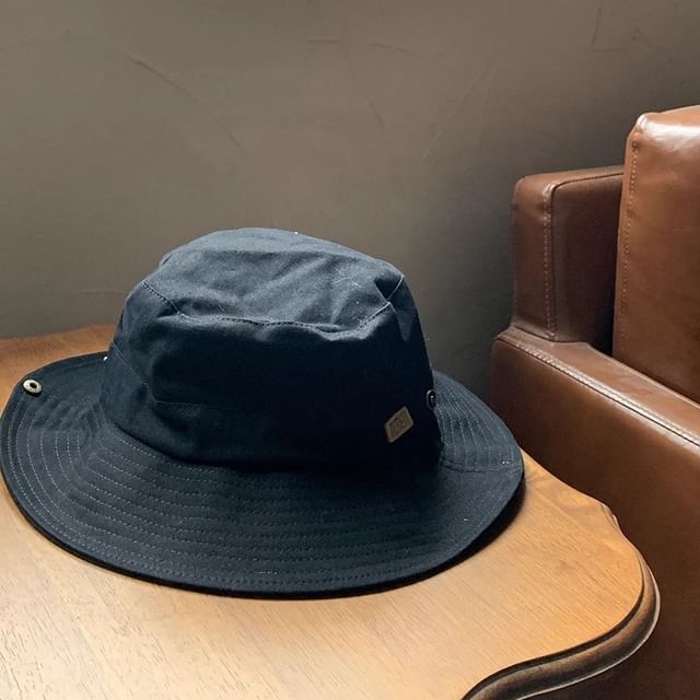 Lettering Applique Boonie Hat