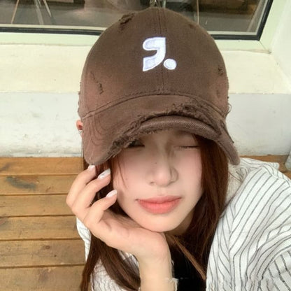 Distressed Baseball Cap