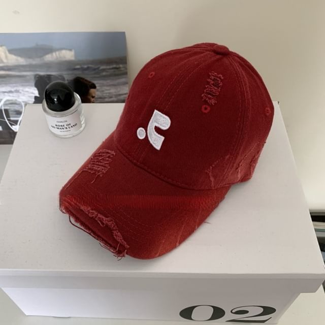 Distressed Baseball Cap