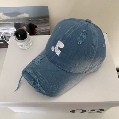 Distressed Baseball Cap