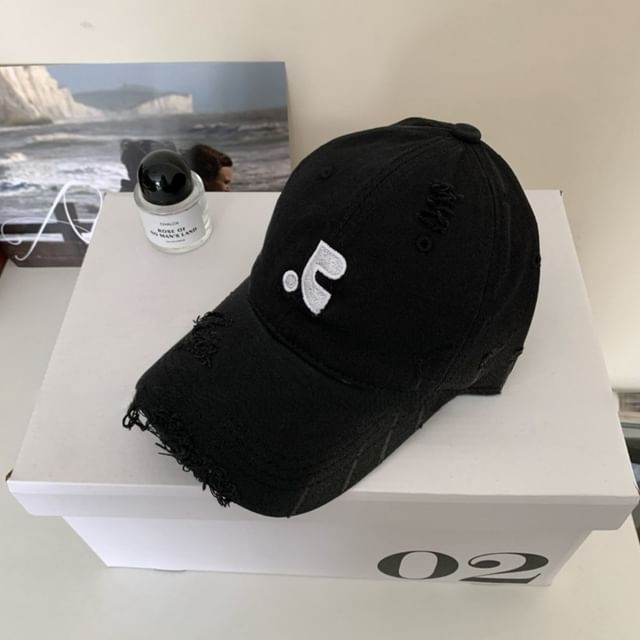Distressed Baseball Cap