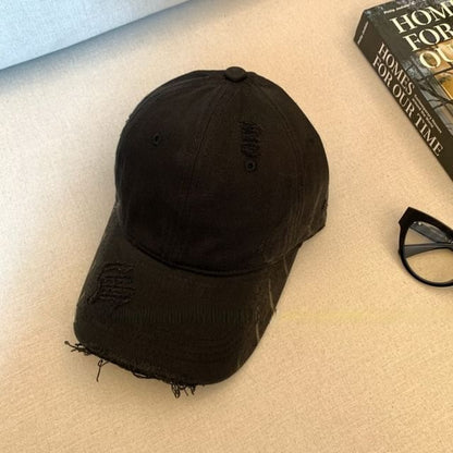 Distressed Baseball Cap
