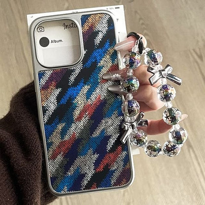 Houndstooth Phone Case / Strap / Set