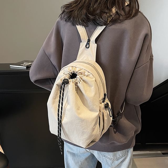 Backpack Multi-Pocket Drawstring