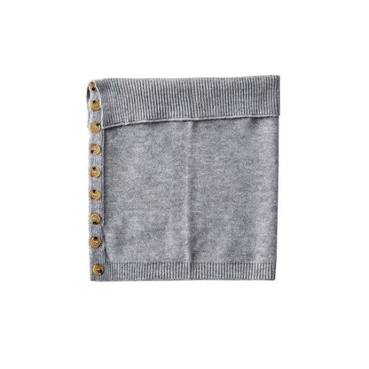 Off-Shoulder Crop Top & Slit Knit Pencil Mini Skirt Set