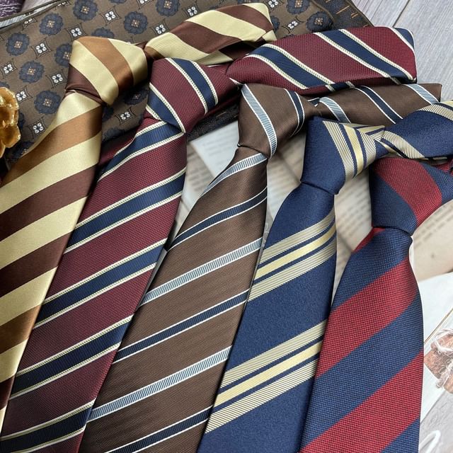 Striped Necktie