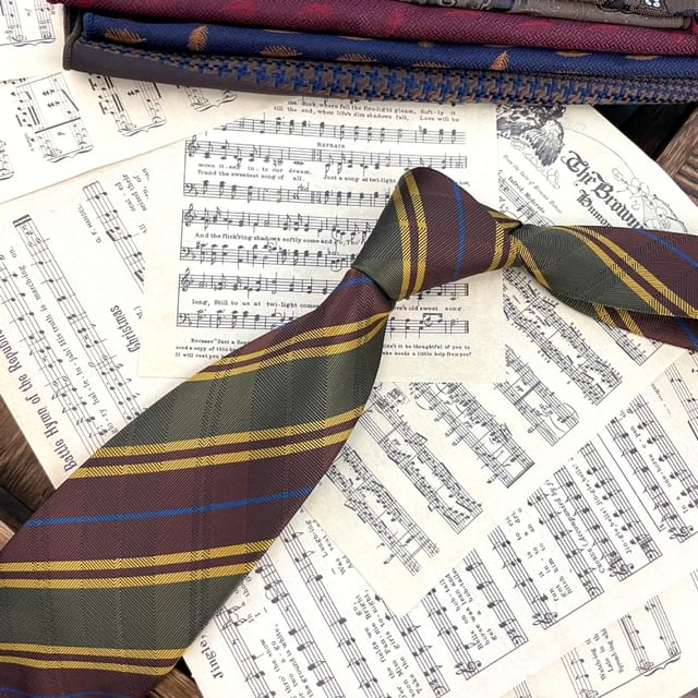 Striped Necktie