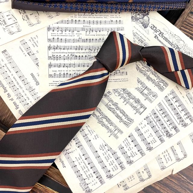 Striped Necktie