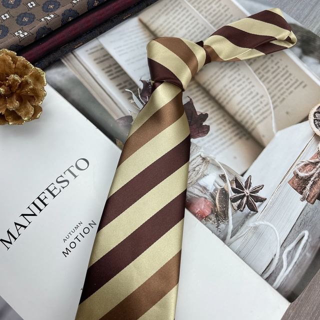 Striped Necktie