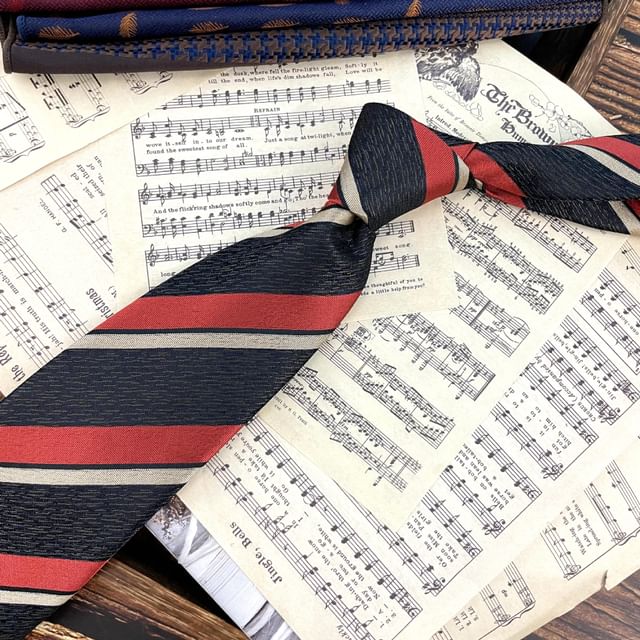 Striped Necktie