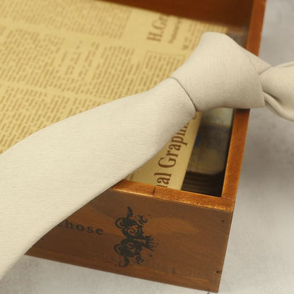 Plain Woolen Tie