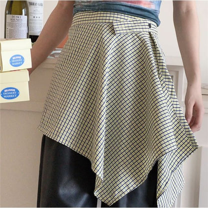 Harvest Plaid Apron for Stylish Cooking