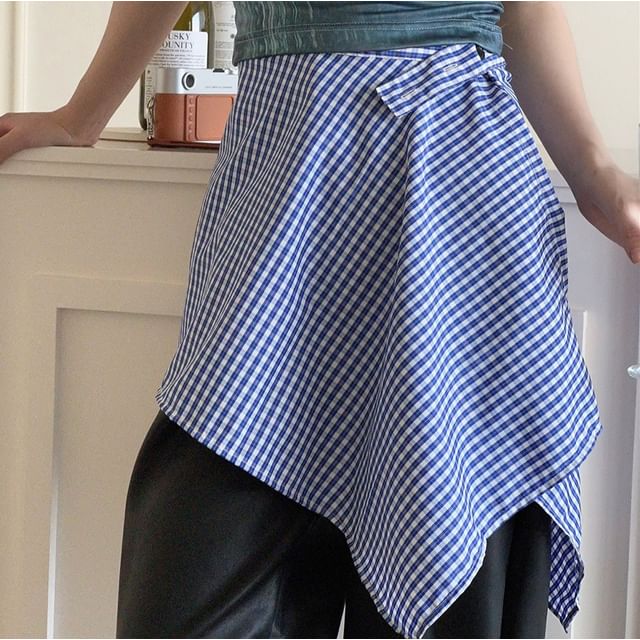 Harvest Plaid Apron for Stylish Cooking