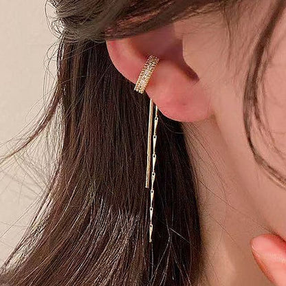 Rhinestone Cuff Earring