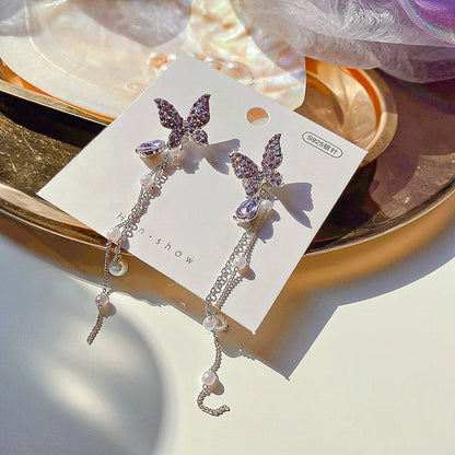 Flower / Butterfly Drop / Stud Earring (Various Designs)