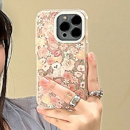 Floral Cat Phone Case