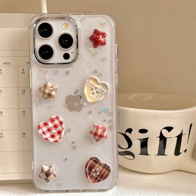 Button Star Phone Case