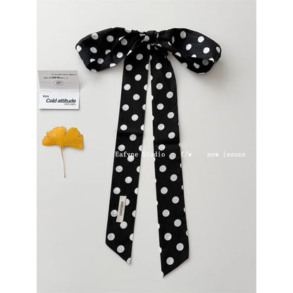 Scarf Tie Patterned Hair