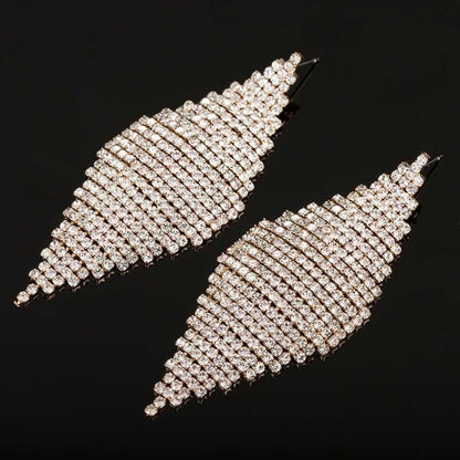Rhinestone Drop Earrings