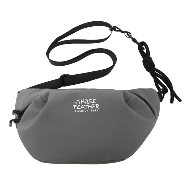 Sac à bandoulière avec lettrage