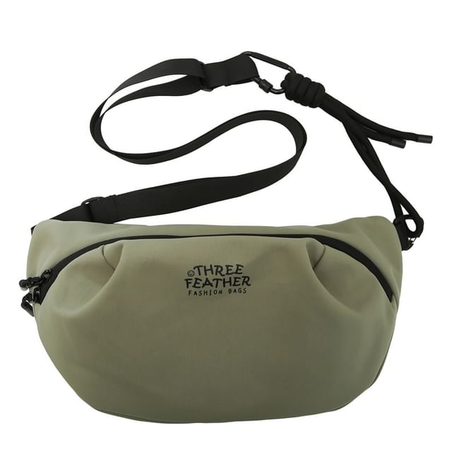 Sac à bandoulière avec lettrage