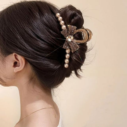 Rhinestone / Bead Hair Claw (Various Designs)