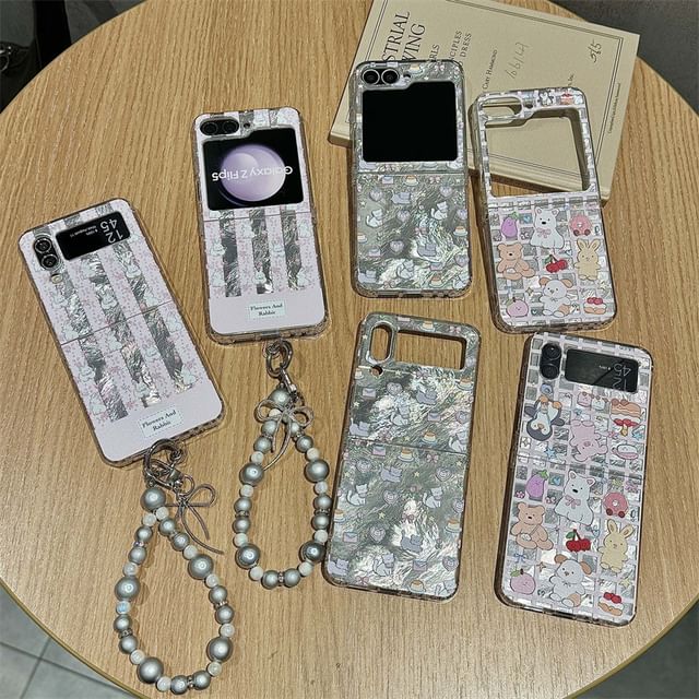 Rabbit / Cat Phone Case / Strap / Set