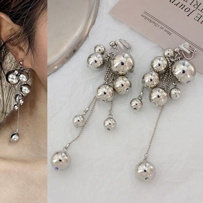 Ball Drop Earring / Clip On Earring