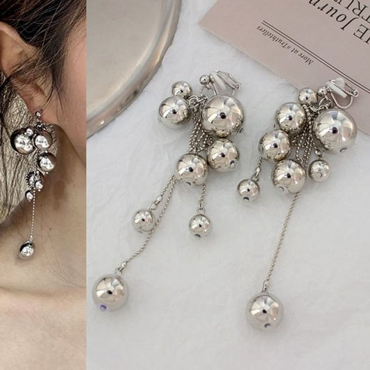 Ball Drop Earring / Clip On Earring