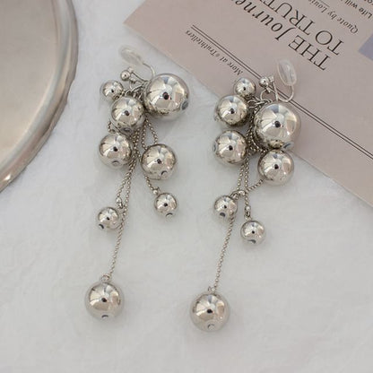 Ball Drop Earring / Clip On Earring