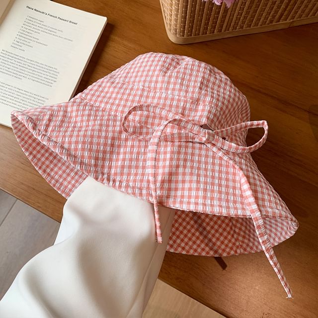 Plaid Bucket Hat